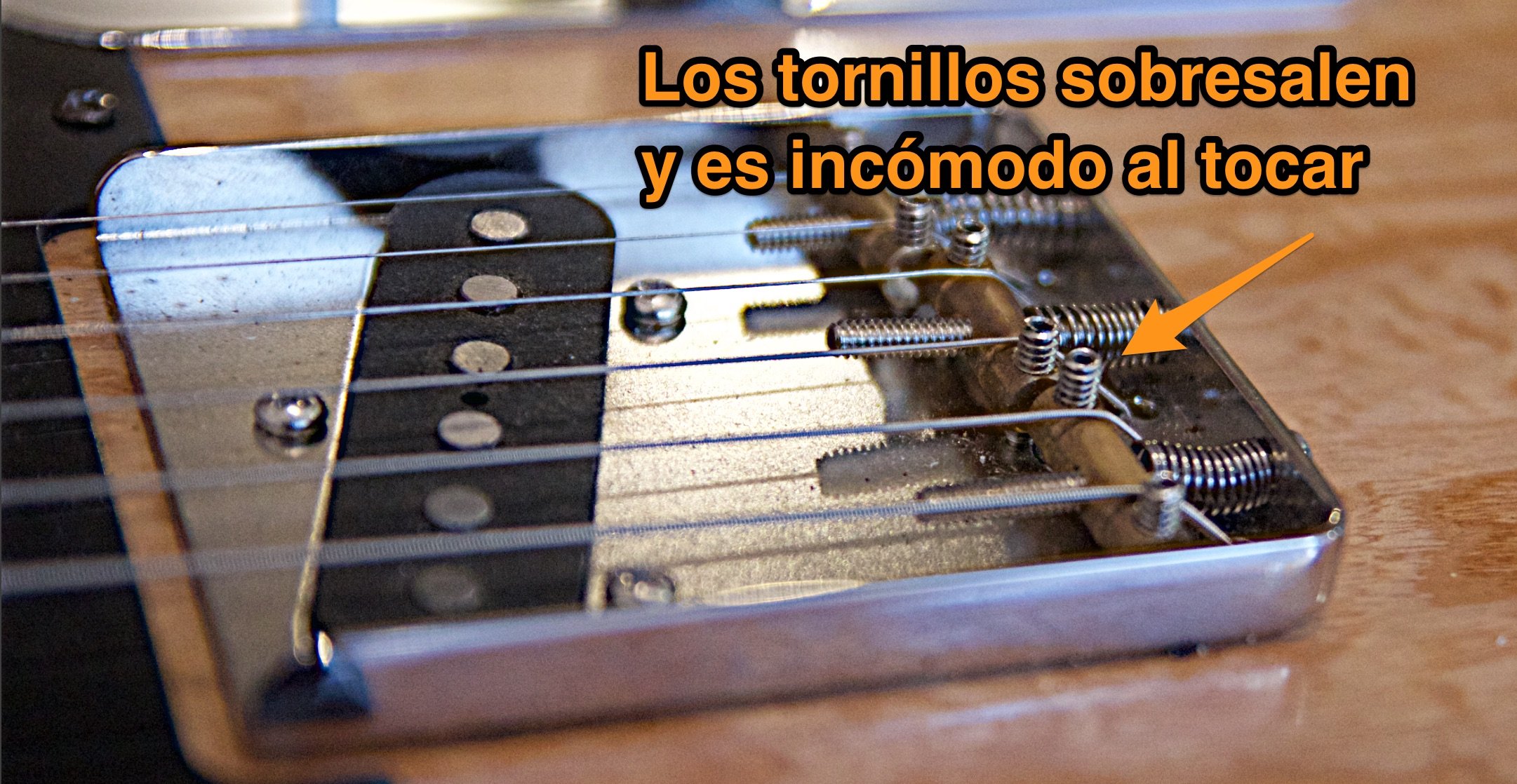Ajustar el mástil de una telecaster para que sea más confortable al tocar.